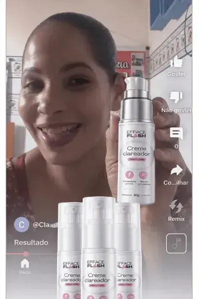 Cliente usando Efface Flash